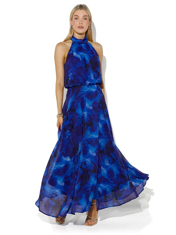 Lula Lagoon Printed Maxi Montique