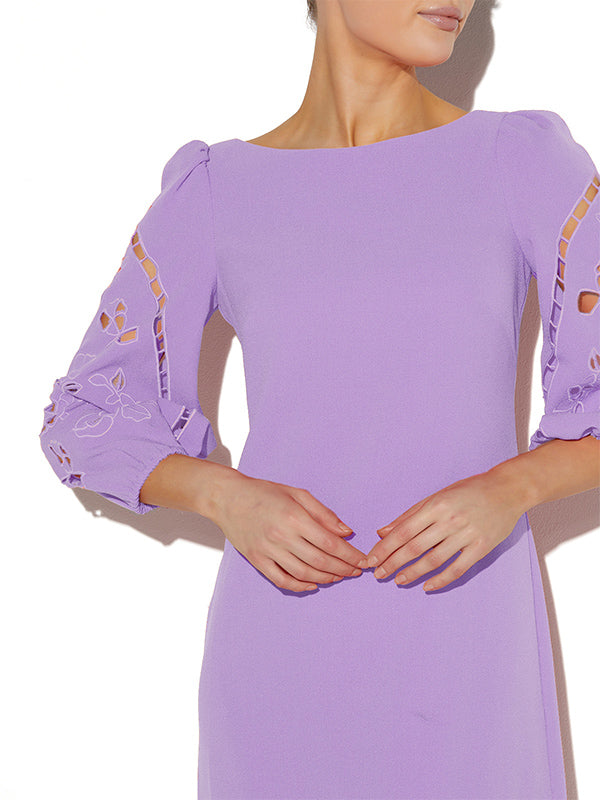 Annie Lavender Shift Dress Montique Clothing