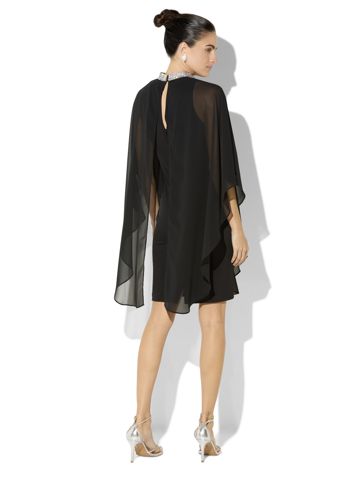 Elke Black Cocktail Dress