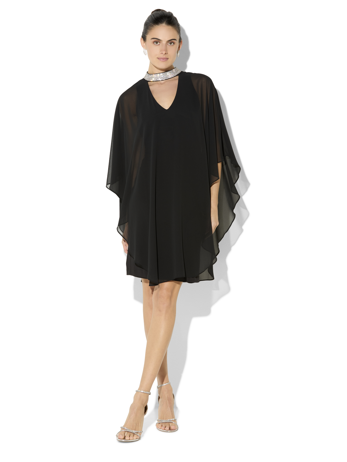 Elke Black Cocktail Dress