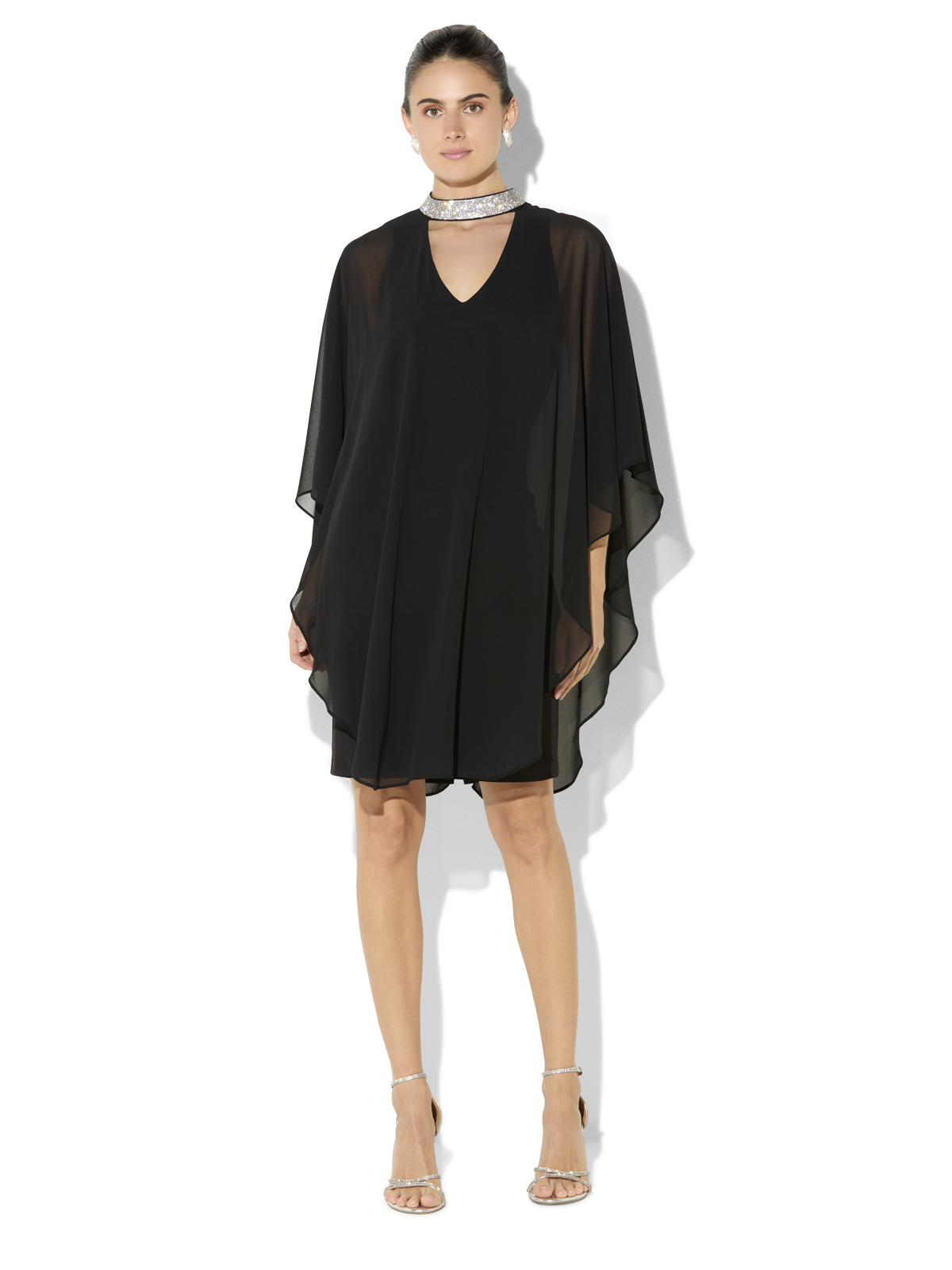 Elke Black Cocktail Dress