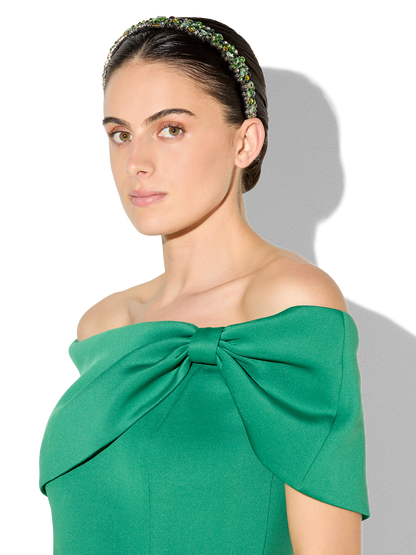 Rowan Emerald Cocktail Dress