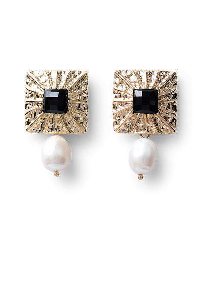 Veda Pearl Baroque Earrings