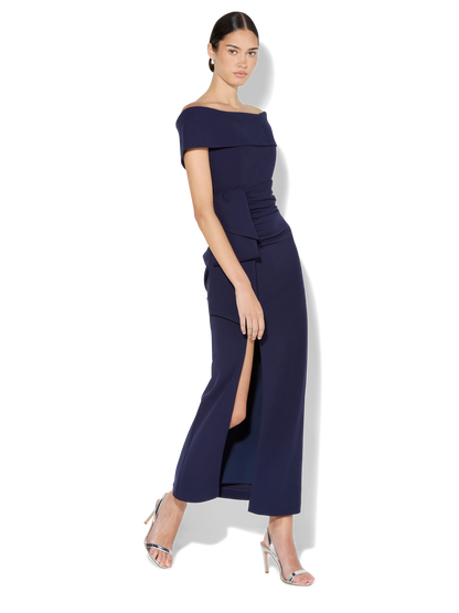 Khloe Navy Gown