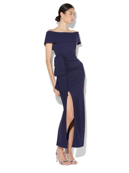 Khloe Navy Gown