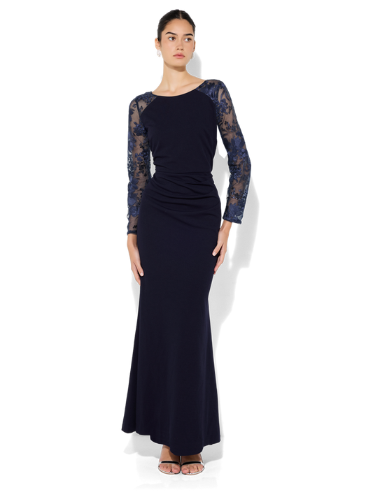 Milan Navy Gown