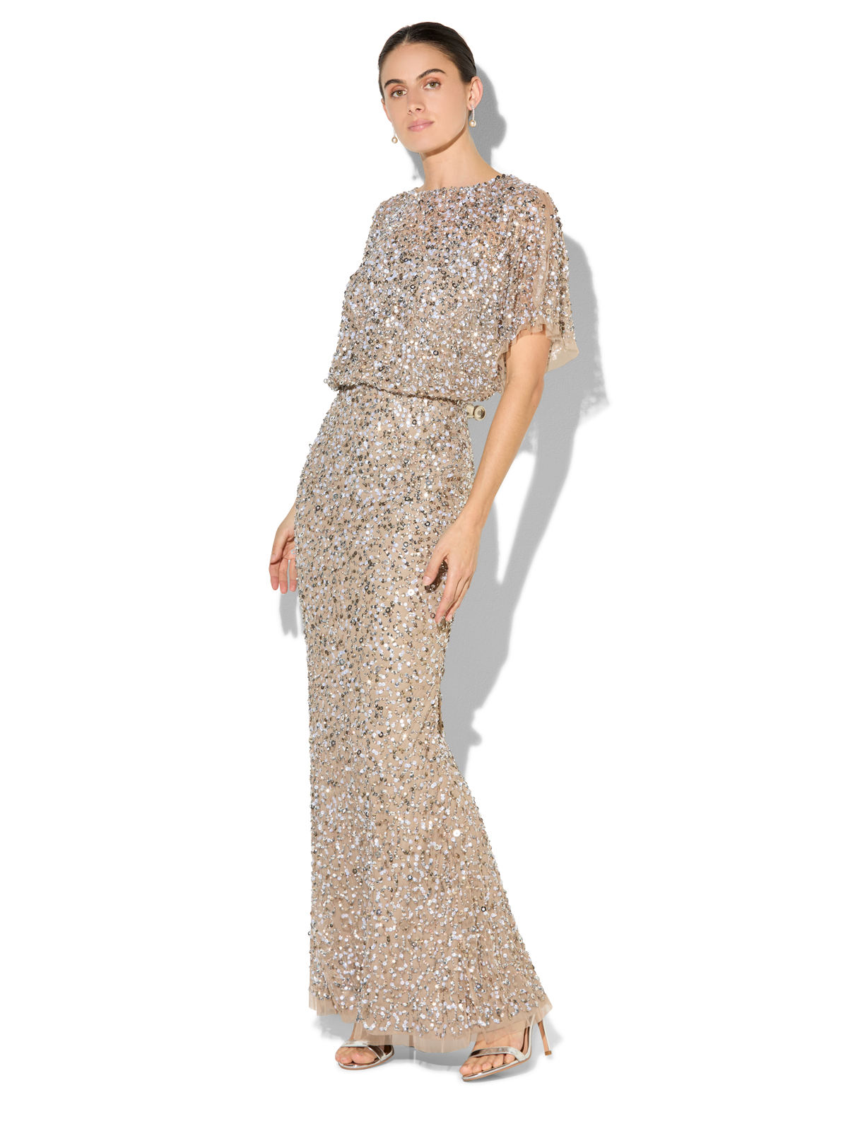 Mimi Hand Beaded Gown