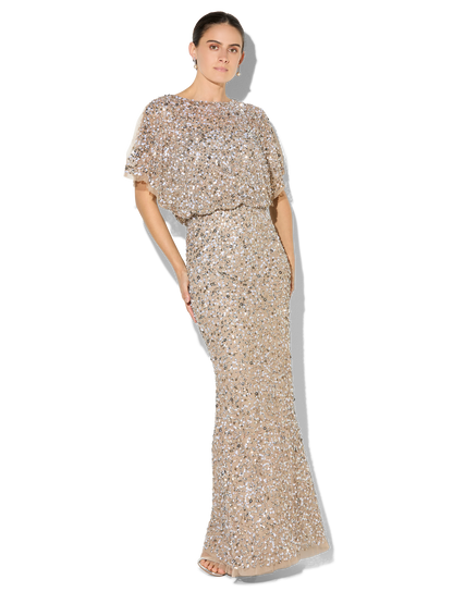 Mimi Hand Beaded Gown