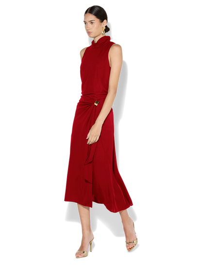 Madison Red Knit Dress