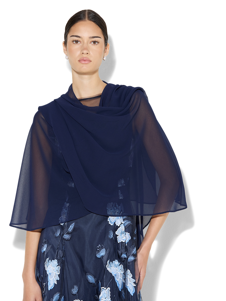 Marielle Navy Wrap