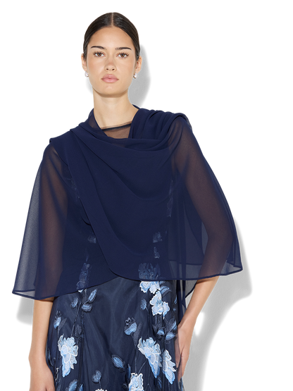 Marielle Navy Wrap