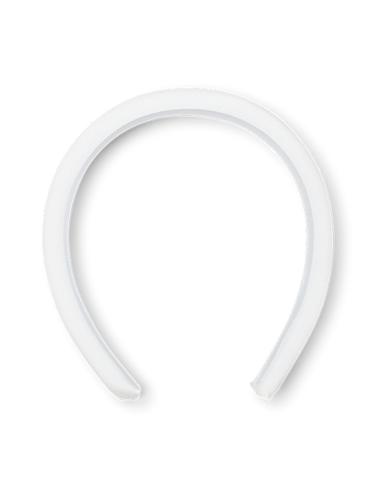 Sylvie Ivory Satin Headband