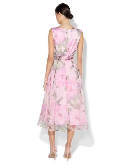 Sofia Pink Petal Organza Dress