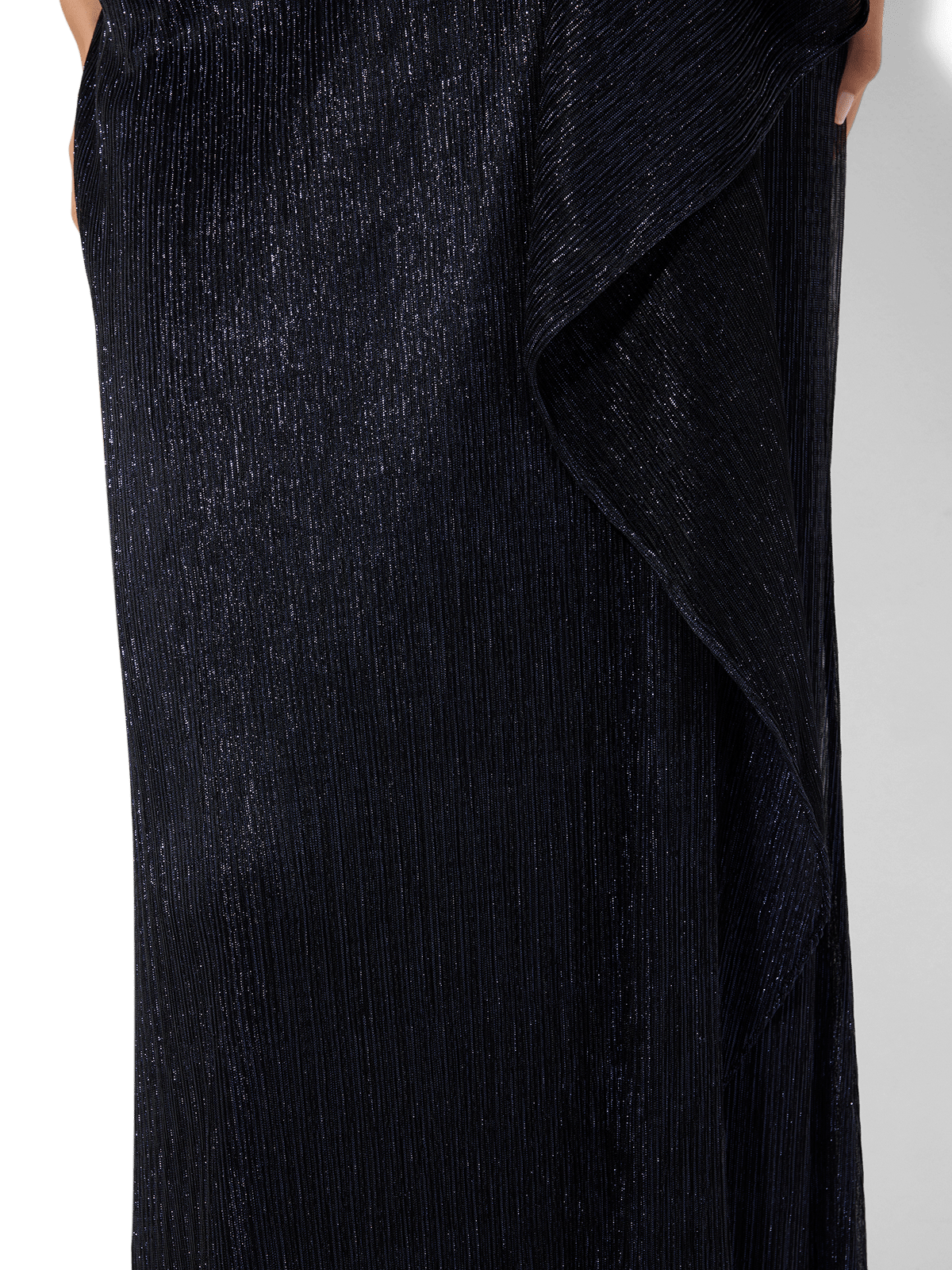 Adele Navy Metallic Gown by Montique