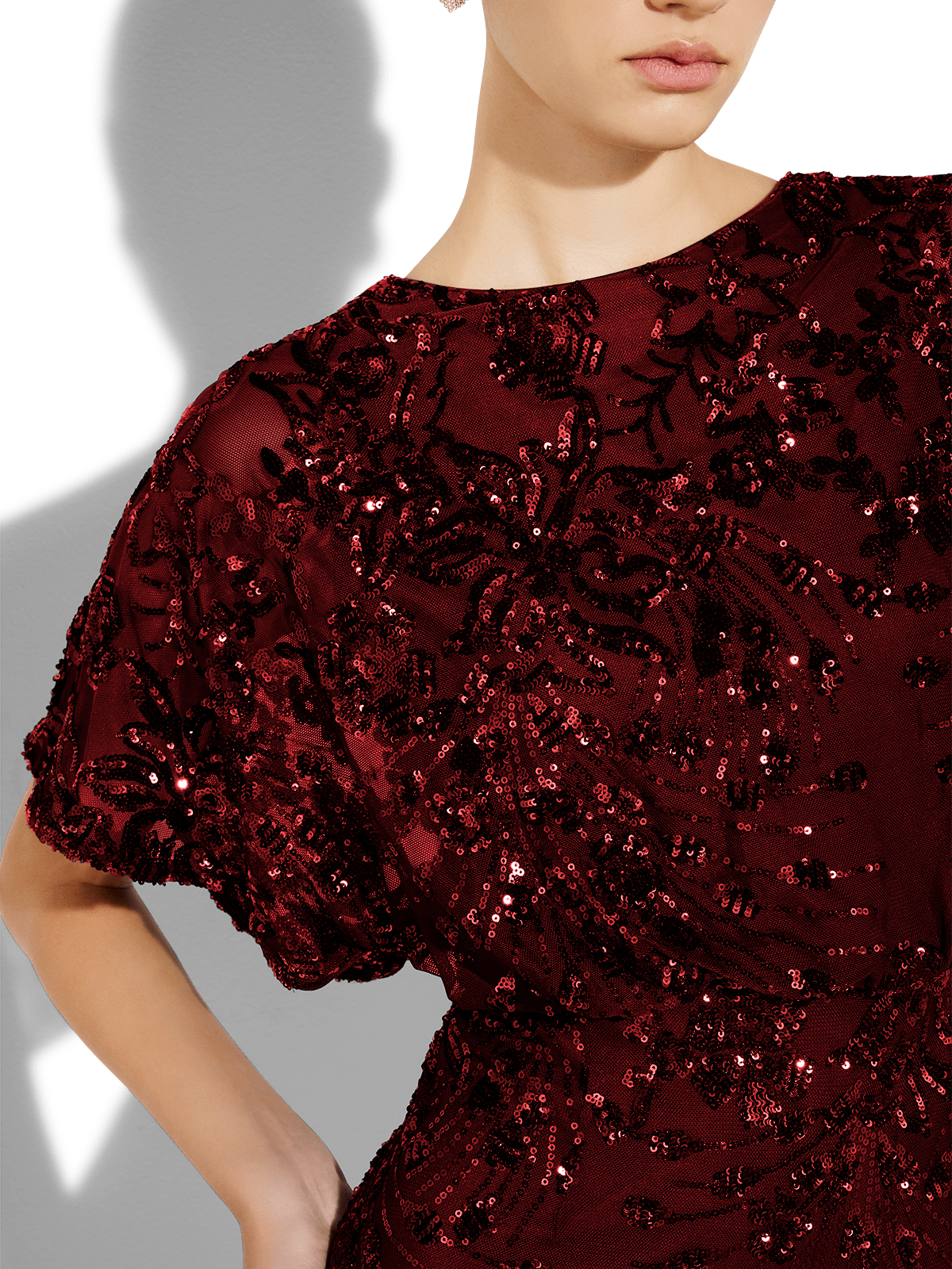 Merlot sequin dress hotsell