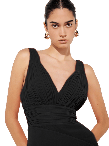 Bellissima Black Cocktail Dress by Montique