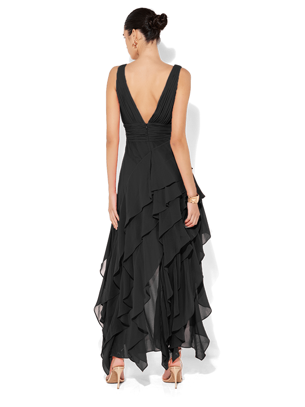 Bellissima Black Cocktail Dress by Montique