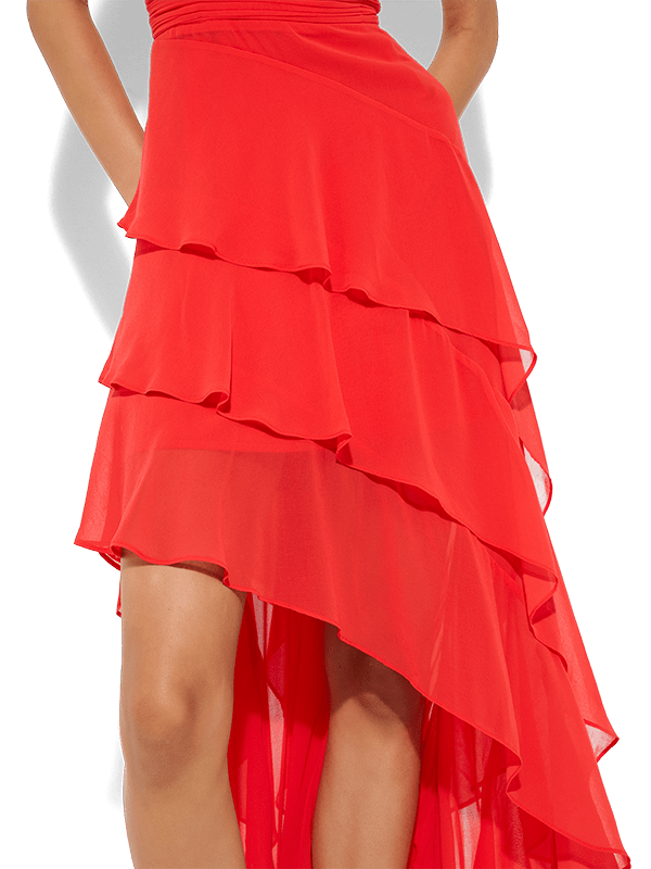 Bellissima Red Cocktail Dress by Montique