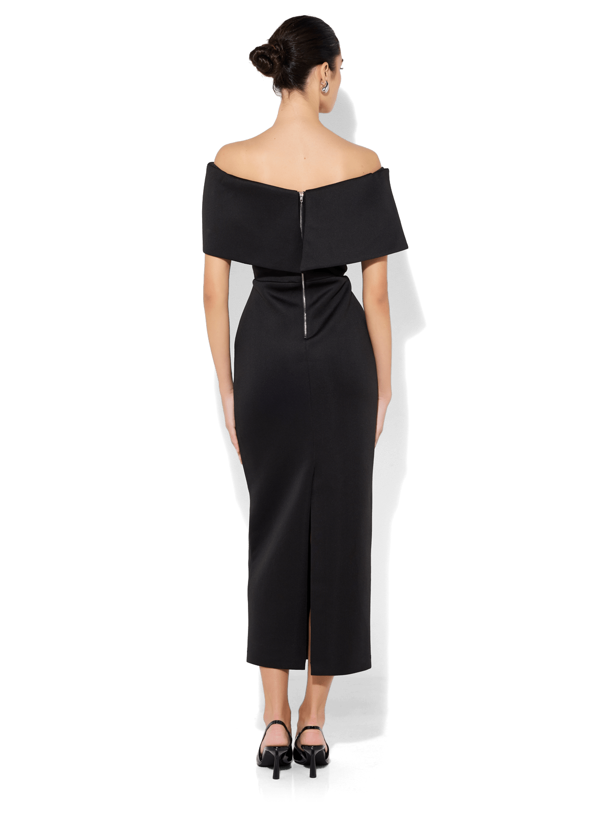 Finlay Black Cocktail Dress by Montique