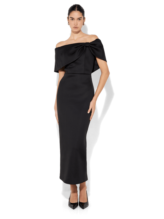 Finlay Black Cocktail Dress by Montique