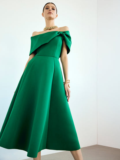 Rowan Emerald Cocktail Dress