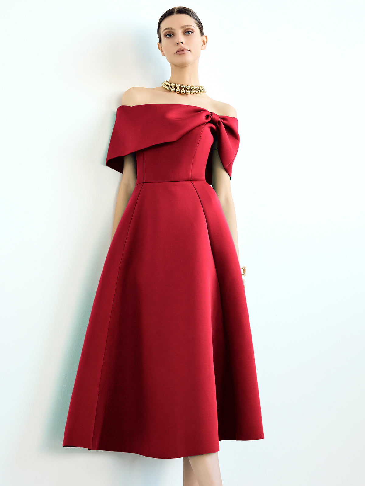 Rowan Red Cocktail Dress