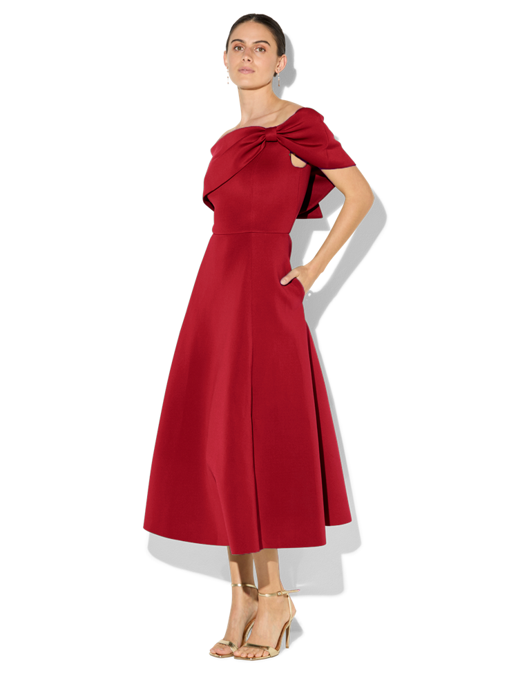 Rowan Red Cocktail Dress