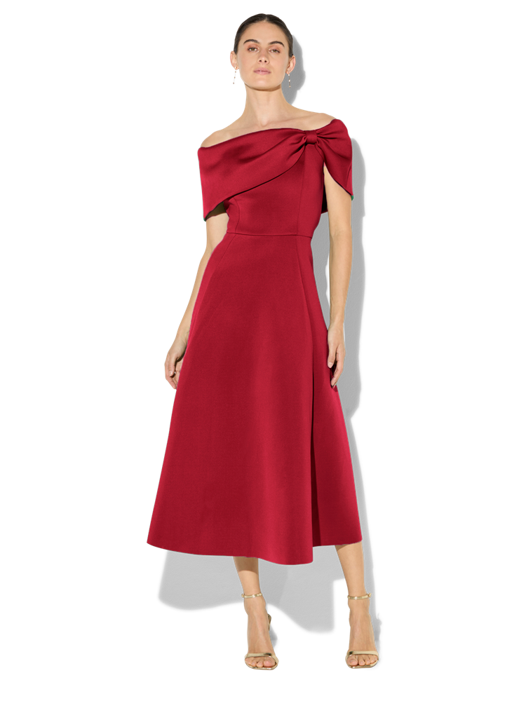 Rowan Red Cocktail Dress