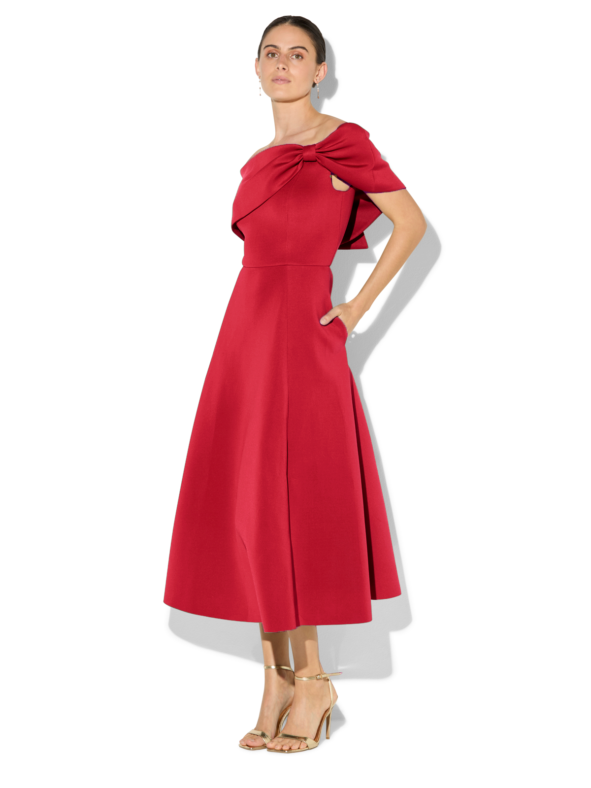 Rowan Red Cocktail Dress