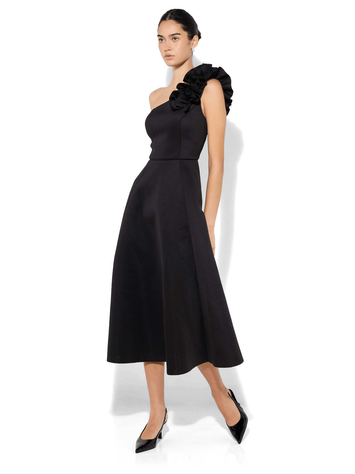 Skye Black Cocktail Dress by Montique