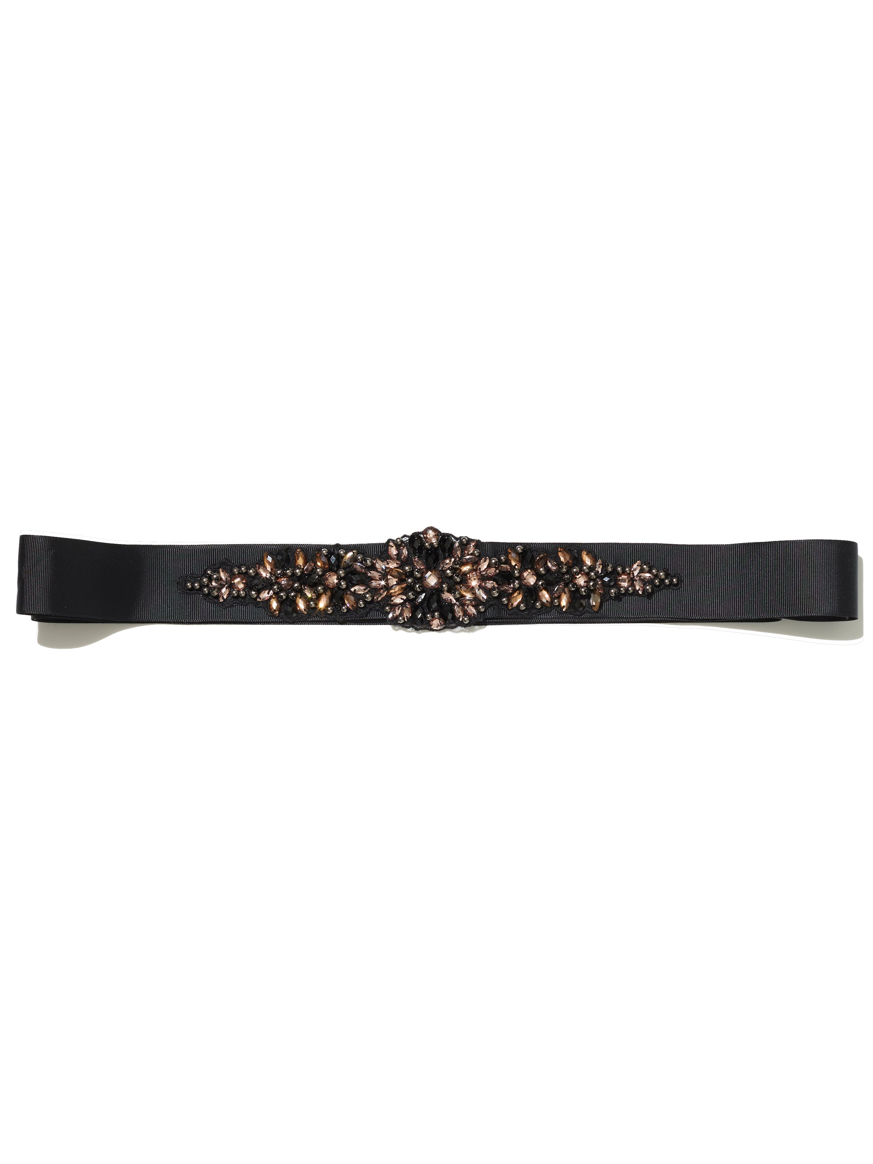 Black ribbon belt sale